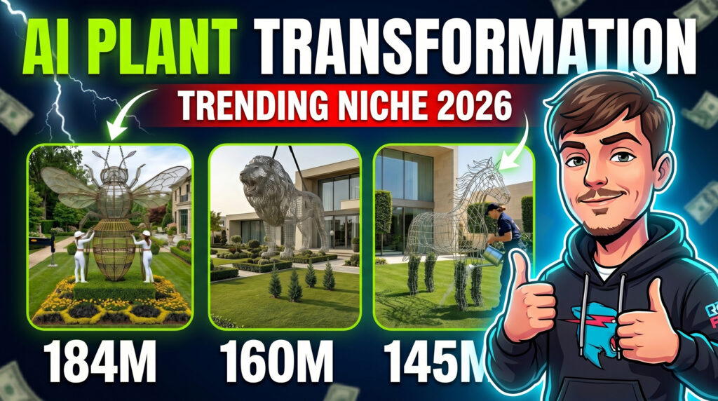 AI Plant Transformation Videos Trending in 2026